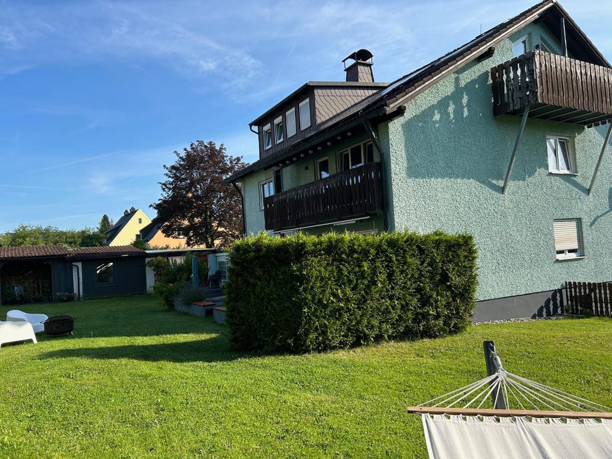 Apartment Kornbergblick Schwarzenbach an der Saale Exterior photo